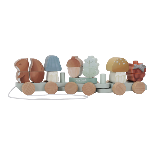 Stacking Train Squirrel - Forest Friends FSC